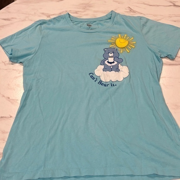 Unique Vintage Tops - Unique Vintage x Care Bears Grumpy Bear TShirt